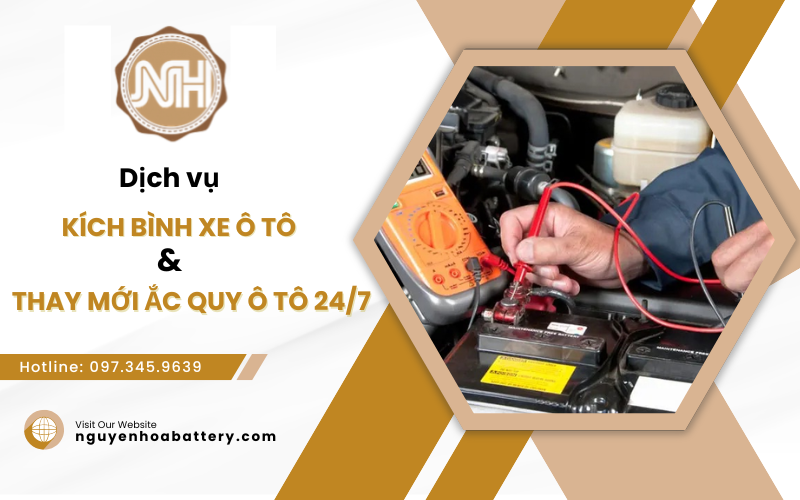 thay ắc quy ô tô 24/7