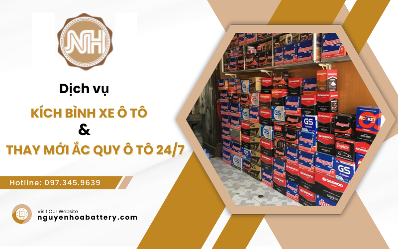 thay ắc quy ô tô 24/7