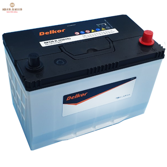 BÌNH ẮC QUY DELKOR NX120-7L /R12V 80AH