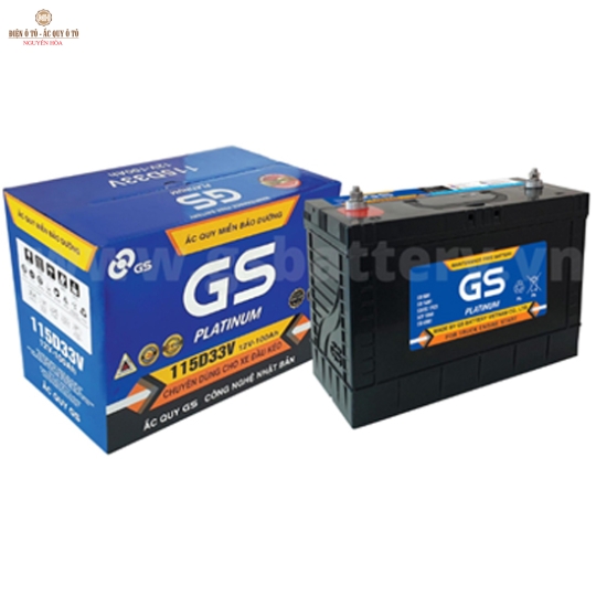 ẮC QUY GS MF 115D33V (12V - 100AH)